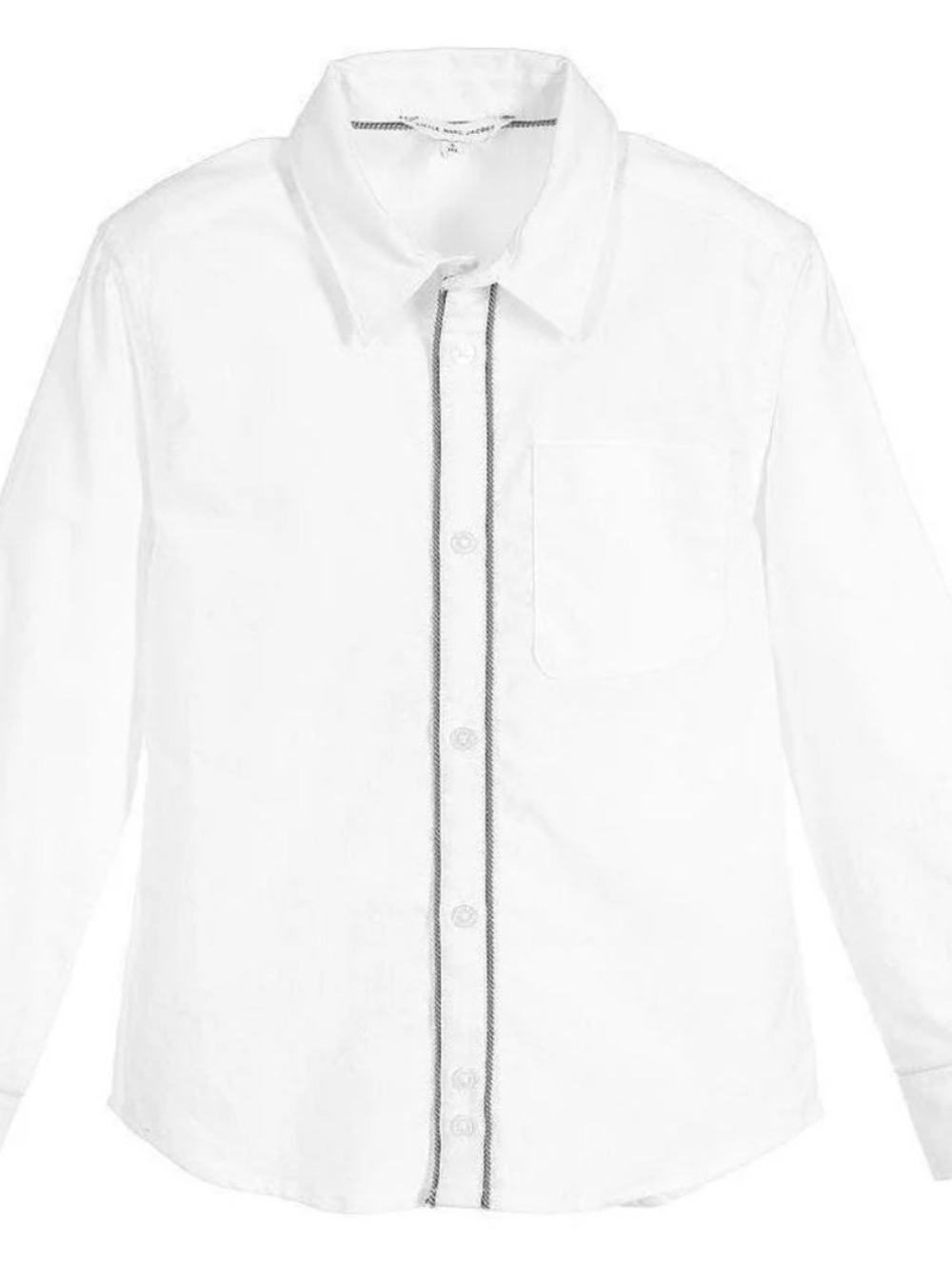 Little Marc Jacobs Boys Size 6 White Cotton Shirt